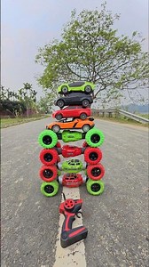 Best Sire Remote Control Moka Car And Rc Sire Mini Racing Car Tower challenge 😱