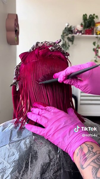 Y2K Pink Hair Transformation for EDC