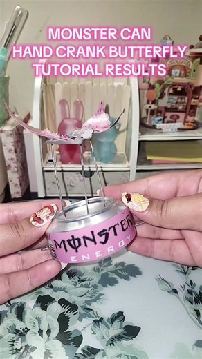 Tutorial completed! There's another example of the results in my saved collections under crafts ✨️ @Monster Energy #crafting #monster #foryoupage #tutorial #viralvideo