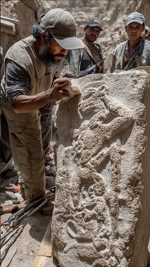 Ancient Carvings Show Humans Crossbreeding With Dinosaurs