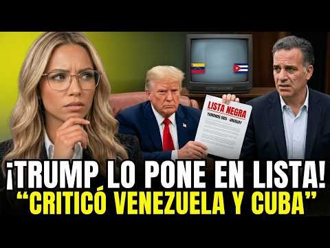 BREAKING NEWS! URUGUAY ORSI ON TRUMP'S BLACKLIST: CRITICIZED VENEZUELA + CUBA | 75 COUNTRIES