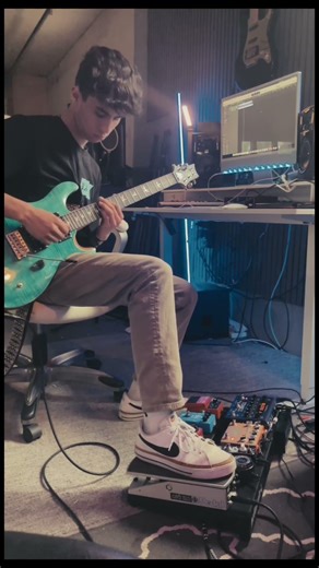 You give love a bad name guitar solo cover #guitar #guitarist