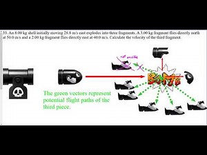 P30 Lesson 07 Cons of Momentum in 2D