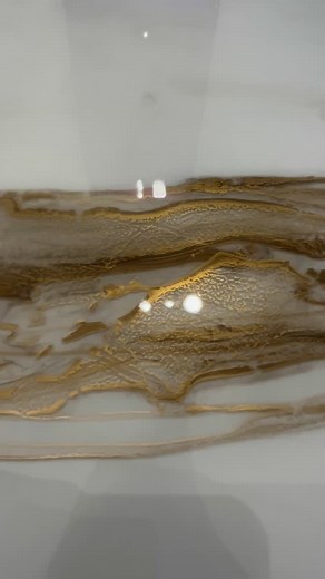 12 reactions | ✨ Custom-Made Beauty ✨ Check out this stunning table featuring a luxurious gold river flowing through a gorgeous marble design!  Every piece is handcrafted with love, ensuring that no two are alike. ️ All sizes, shapes, and colors are possible—your dream table is just a message away.  Worldwide delivery available! #ResinArt #CustomTable #HandmadeFurniture #GoldRiver #MarbleDesign #InteriorDesign #HomeDecor | Gravina Leonardo | Facebook