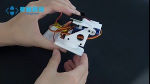 OpenMV Pan Tilt + 3.7V Li Battery + Charging Cable, SingTown, 360 Auto Tracking Face or Color Ball Robotics, OpenMV Compatible