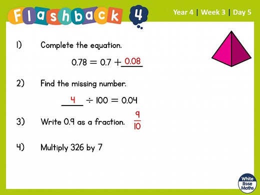 Lesson 5 - Step 5 - Round decimals