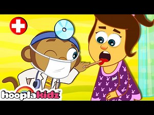 Doctor Checkup Song Ep 118   More Nursery Rhymes For Kids | Hooplakidz - Videos For Kids