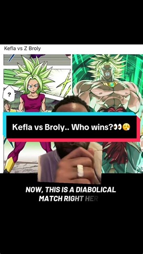 Kefla vs Broly.. Who wins?👀😮‍💨 #dragonball #dragonballz #dragonballsuper #kefla #broly