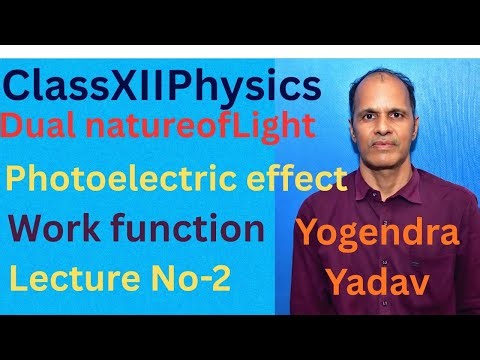 class 12 physics dual nature of light and matter