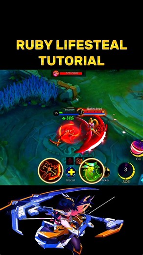 ✅Ruby lifesteal Tutorial by THUNDER BLADE