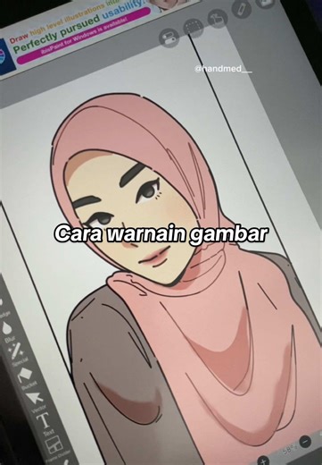 Cara Mewarnai Gambar di Ibis Paint X