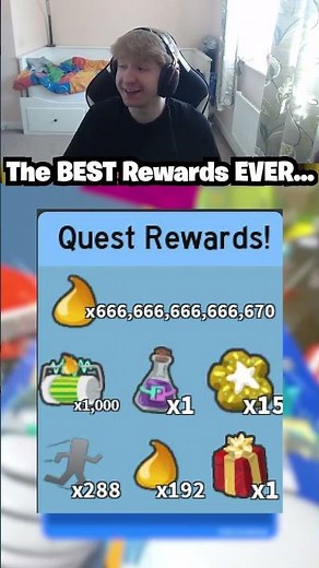 The BEST Quest Rewards EVER In Bee Swarm Simulator! (Purple Potion Bee Secret Quest)