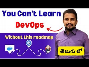 Complete DevOps Roadmap in Telugu | Docker, Kubernetes, Jenkins Explained 🚀