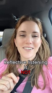 Reflective listening GENUINELY wants to understand. Defensive listening isn’t listening at all…it’s reactive and rhetorical. Reflection is repeating back what you’re hearing to check for understanding and miscommunications. Defensiveness is responding to a teeny tiny part of what they said and focusing on that, or responding to how you feel threatened rather than what they actually said. Comment MASTERCLASS for the free defeat defensiveness masterclass where you’ll practice the difference and so