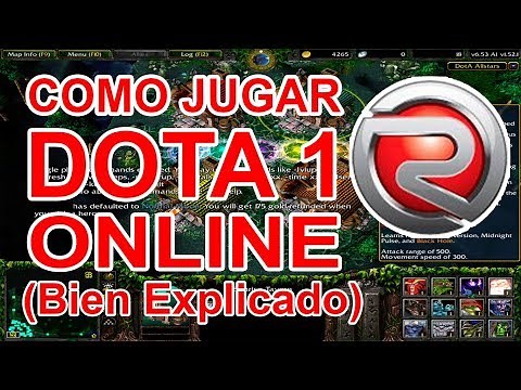 Como jugar DOTA 1 Online RGC - 2017 (Bien Explicado)