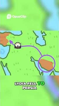 Croesus' Hubris Led to His Downfall #shorts