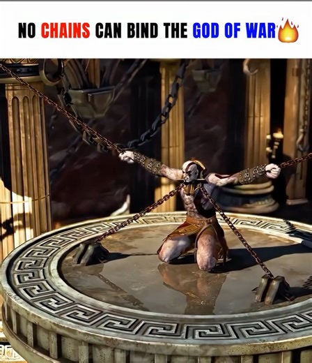 Gods Can’t Be Chained Forever 😱 #gaming #godofwar #shortsfeed #kratos