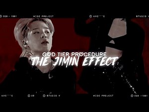 〄 𝗚𝗢𝗗 𝗧𝗜𝗘𝗥¡ the jimin effect ⌗ extreme charisma & beauty subliminal｡