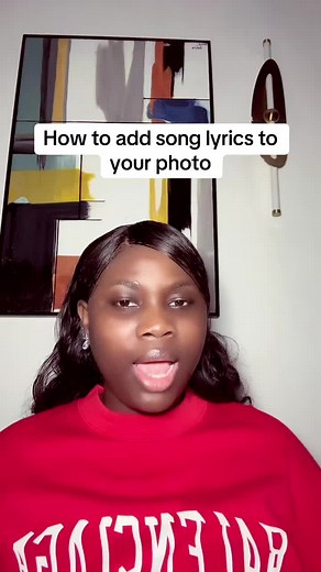 How to Add Song Lyrics to a Photo (Step-by-Step)