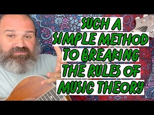 HOW TO BREAK MUSIC THEORY: GUITAR LESSON