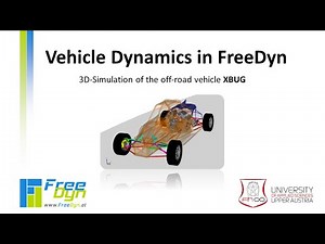 Vehicle Dynamics using FreeDyn