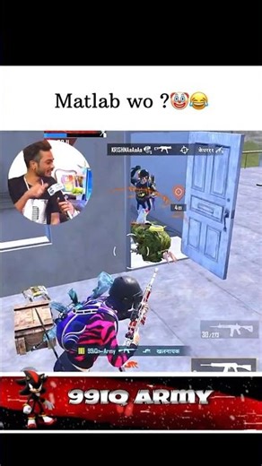 Matlab Wo ? 🤡😂#shorts #funny #funnybgmi #pubg #viralshorts #99iqArmy