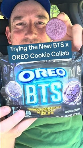 Trying the BTS x OREO Cookie Collab 🤯🔥 #oreo #bts