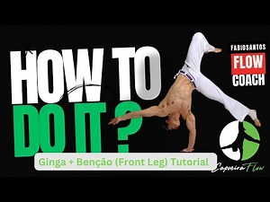 Build Kicking Power with Ginga + Benção | Capoeira Tutorial by Fabio Santos
