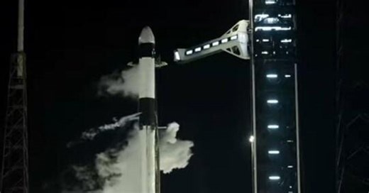 SpaceX launches crew to ISS