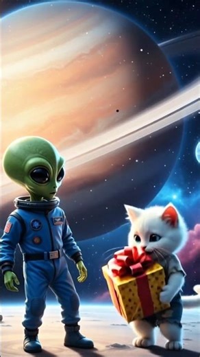 🛸😺 Kitty the Adventurer | The Alien Encounter Begins! 👽⚡👾