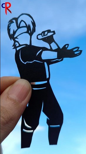 ダンダダン HAYASii 切り絵 DAN DA DAN Hayashi Papercutting Shorts