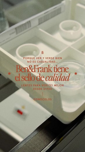 Ben & Frank: Calidad Garantizada
