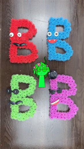 Why do Sprunkis change color Alphabet Lore Pinky #abcdefghijklmnopqrstuvwxyz #sprunki #colormixing