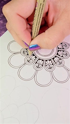 34K views · 192 reactions | Starting a new mandala project ❤️ . . . #senjaart07 #mandala #art #mandalalove #mandalareels | senja_art07 | Facebook