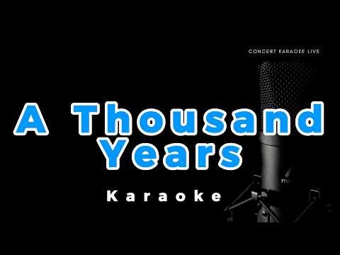 A Thousand Years – Christina Perri | Karaoke Version | Lyrics