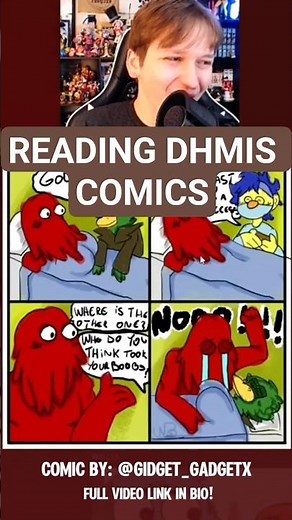 DHMIS RED GUY CHANGES #impressions #donthugmeimscared #dhmis #comicdub