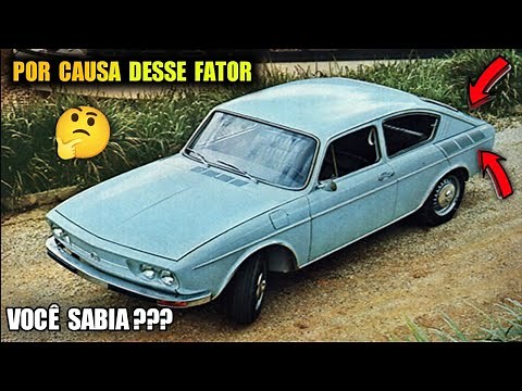 A história do VW 1600 TL. O belo fastback que teve uma curta trajetória por causa de um fator