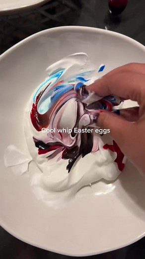 Creative Easter Egg Dyeing Ideas Using Cool Whip
