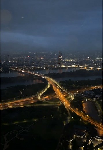 Explore Vienna from the Danube Tower