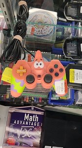 I've never seen a controller like this! 🤑 #thrift #thriftshopping #thriftstorefinds #retro #retrogames #sony #playstation #SpongeBob #nickelodeon #goodwill | Black Retro Gamer