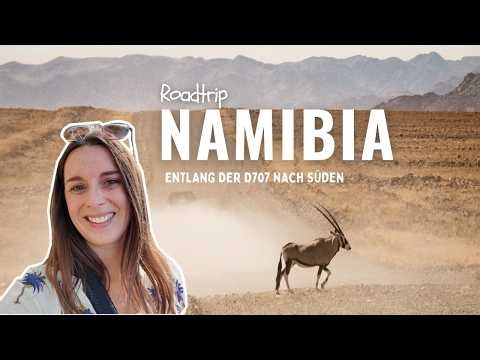 Severe weather in the Namib Desert ⛈️ We continue south along the D707 | Namibia road trip