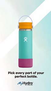 1.5K views · 21 reactions | Totally leak proof. Totally awesome. For the first time ever, build your own #MyHydro with a Flex Sip Lid. Whether you're pedaling up a #climb  or sprinting down a #beach ️ it'll keep your favorite drink where it's suppose to be. Start customizing! >> bit.ly/MyHydro | Hydro Flask | Facebook