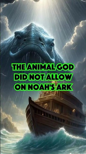 The ANIMAL God Did Not Allow on NOAH’S Ark | BIBLE Stories
