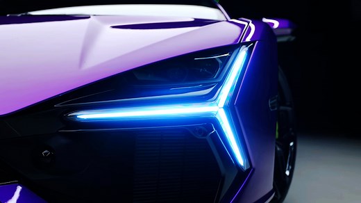 【4K | 观赏】兰博基尼 Revuelto | 紫色 | Lamborghini