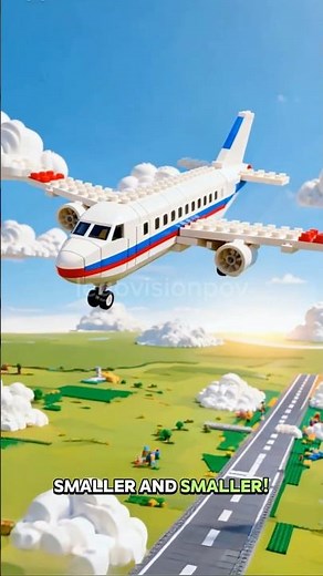 Flying for the First Time?! LEGO’s Big Airplane Adventure!