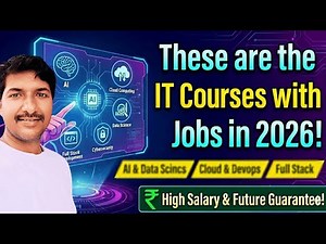 Best IT Courses for 2026? These Skills Will Get You Hired Fast!