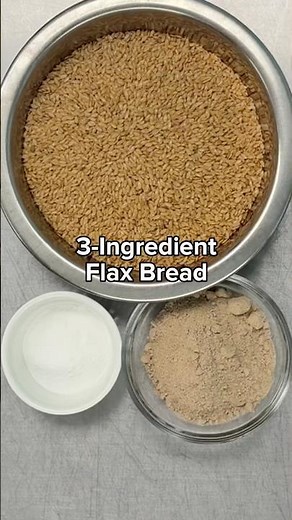 3-Ingredient Flax Bread v2.0