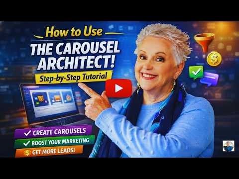 How to Use The Carousel Architect (Step-by-Step Tutorial ) | Debbi Starr