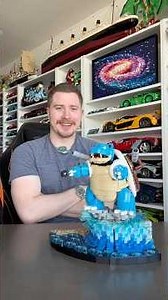 Building LEGO Blastoise from the new giant LEGO Pokémon trio set! #LEGO #Pokemon #ASMR #New