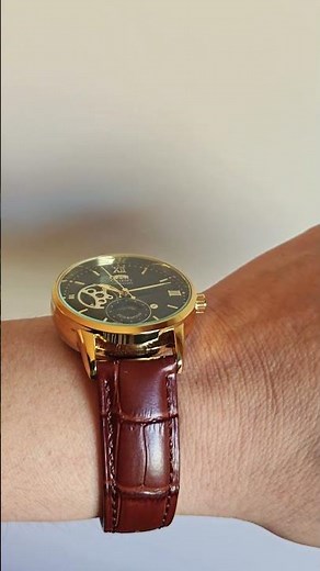 Orient Watch Sun & Moon automatic black #watch #wristwatch #orient #watchcollection #japan